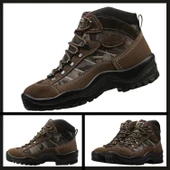 Uyguna-Yakala Grisport Scamosciato Kahverengi Trekking Botu (10606-21) - 1