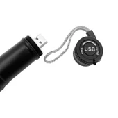 Uyguna-Yakala Panther Usb Şarjlı Metal Zoomlu El Feneri Pt-4060 - 5