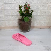 Brn 302 Pembe Ahtapot Hasırlı Kaymaz Havuz Plaj Bayan Terliği thumbnail 8