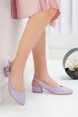 Valentina Lila Cilt Topuklu Ayakkabı thumbnail 3