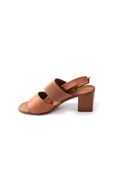 Papuçcity Frzn 02876 6 Cm Kadın Topuklu Sandalet - 6