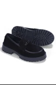Siyah Süet Deri Comfort Loafer Ayakkabı thumbnail 3