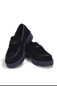 Siyah Süet Deri Comfort Loafer Ayakkabı thumbnail 2