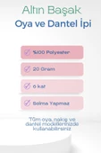 Altınbaşak Oya ve Dantel İpi 20 gr - Royaleks - No: 858 - 2