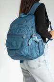 571 collections Orta Boy Sırt Çantası Ultra Hafif Çok Cepli Unisex Mavi (Model: 571-3J) thumbnail 2