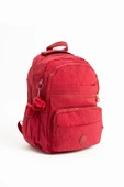 Ultra Hafif Çok Cepli Orta Boy Sırt Çantası Kırmızı (Model: 571-3E) - 5