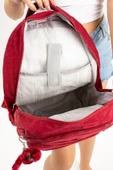 Ultra Hafif Çok Cepli Orta Boy Sırt Çantası Kırmızı (Model: 571-3E) - 4