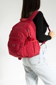 571 collections Orta Boy Sırt Çantası Ultra Hafif Çok Cepli  Kırmızı (Model: 571-3J) - 2