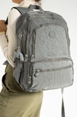 571 collections Ultra Hafif Çok Cepli Su Geçirmez Sırt Çantası Unisex Gri (Model: 571-1G) thumbnail 1