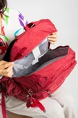 571 collections Ultra Hafif Çok Cepli Su Geçirmez Sırt Çantası Kırmızı (Model: 571-1H) thumbnail 4