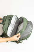 571 collections Ultra Hafif Orta Boy Sırt Çantası Unisex Yeşil (Model: 571-3C) thumbnail 4