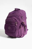 571 collections Orta Boy Sırt Çantası Ultra Hafif Çok Cepli Mor (Model:571-3J) thumbnail 5