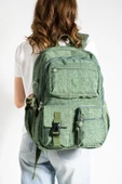 571 collections Ultra Hafif Çok Cepli Su Geçirmez Sırt Çantası Unisex Yeşil (Model: 571-1K) thumbnail 1