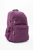 571 collections Ultra Hafif Çok Cepli Su Geçirmez Sırt Çantası Unisex Mor (Model: 571-1B) thumbnail 5