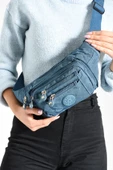 Çok Cepli Bel Çantası Unisex Mavi (Model: 571-7F) - 1