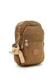 İki Bölmeli Unisex Göğüs (Bodybag) Çantası Taba (Model: 571-8B) - 5