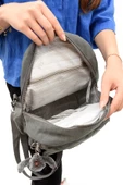 571 collections Hem Sırt Hem Göğüs  Spor Genç Kadın Çantası Gri (Model: 571-8D) thumbnail 4