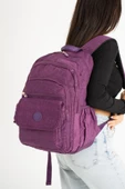 571 collections Ultra Hafif Çok Cepli Su Geçirmez Sırt Çantası Mor (Model:571-2A) thumbnail 2
