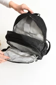 571 collections Ultra Hafif Çok Cepli Orta Boy Sırt Çantası Unisex Siyah (Model: 571-4D) thumbnail 4