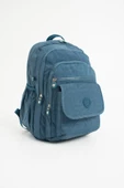 571 collections Ultra Hafif Çok Cepli Su Geçirmez Sırt Çantası Unisex Mavi (Model:571-2A) thumbnail 5