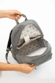 571 collections Ultra Hafif Çok Cepli Su Geçirmez Sırt Çantası Unisex Gri (Model: 571-2E) - 4