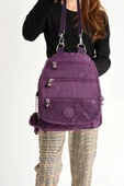 571 collections Ultra Hafif Kadın Sırt ve El Çantası Mor (Model: 571-5A) thumbnail 2