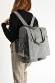 571 collections İki Fonksiyonlu Sırt ve El Çantası Ultra Hafif Gri (Model:571-5H) - 1