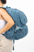 571 collections Ultra Hafif Çok Cepli Su Geçirmez Sırt Çantası Unisex Mavi (Model: 571-2E) thumbnail 1