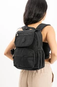 571 collections Ultra Hafif Orta Boy Sırt Çantası Çok Cepli Unisex Siyah (Model: 571-4A) thumbnail 2