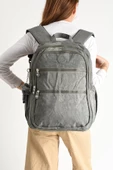 571 collections Ultra Hafif Çok Cepli Su Geçirmez Sırt Çantası Unisex Gri (Model: 571-2G) thumbnail 2
