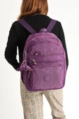 Ultra Hafif Orta Boy Sırt Çantası  Çok Cepli Mor (Model: 571-4B) - 2
