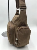 571 collections Çapraz Askılı Ultra Hafif Çok Cepli Omuz Çantası Taba (Model: 571-6F) - 4