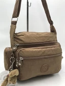 571 collections Çapraz Askılı Ultra Hafif Çok Cepli Omuz Çantası Taba (Model: 571-6F) - 1
