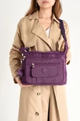571 collections Ultra Hafif Su Geçirmez Çok Cepli Omuz Çantası Mor (Model: 571-5D) thumbnail 2