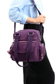 571 collections Ultra Hafif Su Geçirmez Çok Cepli Omuz Kol Çantası Mor (Model: 571-5E) thumbnail 1