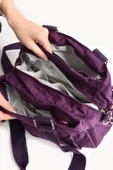 571 collections Ultra Hafif Su Geçirmez Çok Cepli Omuz Çantası Mor (Model: 571-5F) thumbnail 4