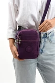 571 collections Çapraz Ayarlanabilir Telefon Bölmeli Omuz Çantası ( Telefonluk ) Mor (Model: 571-12-10A) thumbnail 2