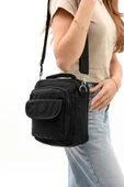 571 collections Unisex (Bay-Bayan) Ķüçük Boy Çapraz Askılı El Çantası (Evrak, Telefonluk , Gündelik) Siyah (Model: 571-7E) thumbnail 1