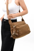 571 collections Çapraz Askılı Ultra Hafif Çok Cepli Kadın Omuz Çantası Taba (Model: 571-6E) thumbnail 2