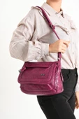 571 collections Suni Deri Omuz Çantası Mor (Model: 571-11-13E) thumbnail 1