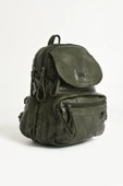 571 collections Suni Deri yumuşak dokumalı  Sırt Çantası Yeşil (Model: 571-11-12H) - 5