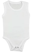 Bebek Basic Zıbın %100 Pamuk Penye Bisiklet Yaka 5 Li Atlet Body Zıbın 3 yaş 4 yaş 5 yaş 6 yaş - 6