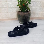 Fiyra Kajma Siyah renk Erkek Çocuk Günlük Terlik - 5
