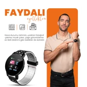 Moodix WE23K18B Akıllı Saat Siyah-Gri - 9