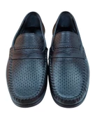 Smartmen Saraçlı 001 Erkek Siyah Loafer Ayakkabı - 5