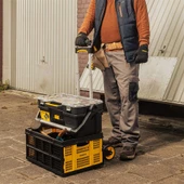Stanley Ft509 70Kg Katlanır Alüminyum El Arabası + Ft505 25Kg Katlanır Çok Amaçlı Taşıma Sepeti - 8