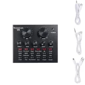 BM800 Live Ses Efektli Ses Kartlı Mikrofon Profesyonel Stüdyo Kayıt Kiti Canlı Yayın Seti Bilgisayar Ve Telefon Uyumlu thumbnail 4