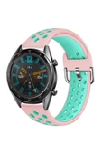Watch Gt2 Uyumlu Pastel Renkli Silikon Kordon 46mm Krd-10 thumbnail 5