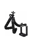 Süngerli Ahtapot Tripod Telefon Tutucu Mavi 27 cm - 9