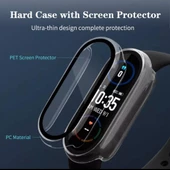 Xiaomi Mi Band 5 Uyumlu Ekran Ve Kasa Koruyucu Kılıf 360 Tam Koruma - 9